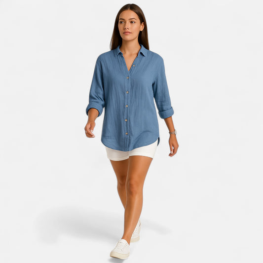 Sauvoire | Blouse Femme Plissée