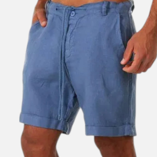 Sauvoire | Short Homme Lin Coton Respirant